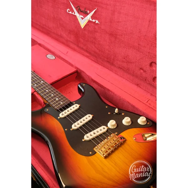 Fender Custom Shop American Custom Stratocaster NOS chocolate 3TSB + étui