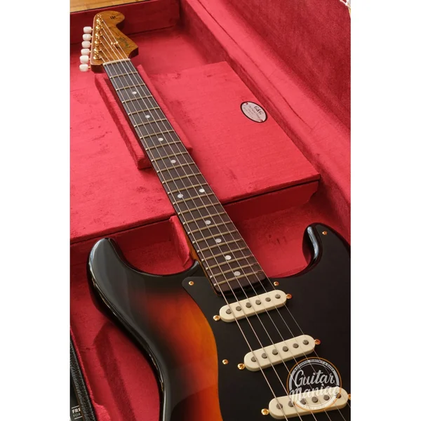 Fender Custom Shop American Custom Stratocaster NOS chocolate 3TSB + étui