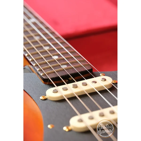 Fender Custom Shop American Custom Stratocaster NOS chocolate 3TSB + étui
