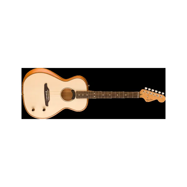 Fender Highway Series Parlor RW Natural + housse
