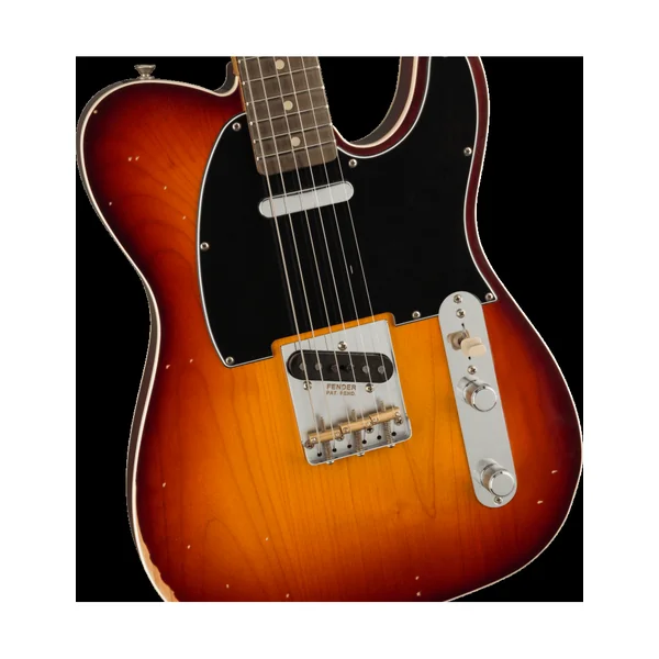 Fender Jason Isbell Custom Telecaster 3 tons chocolate burst + housse