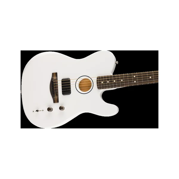 Fender ltd Finneas American Acoustasonic Telecaster EB satin AWT + étui