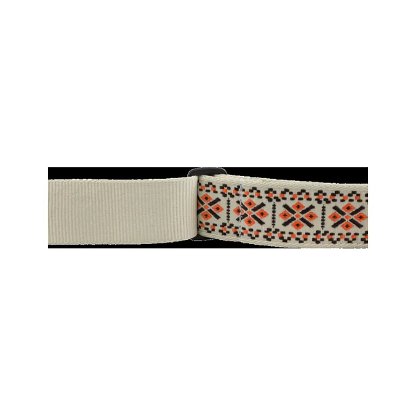 Fender sangle Pasadena woven strap lattice orange