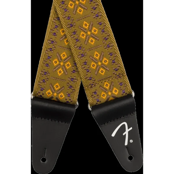 Fender sangle Pasadena woven strap lattice tan