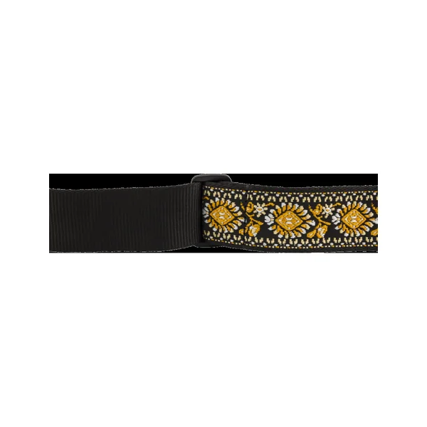 Fender sangle Pasadena woven strap yellow lotus