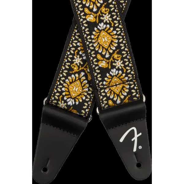 Fender sangle Pasadena woven strap yellow lotus