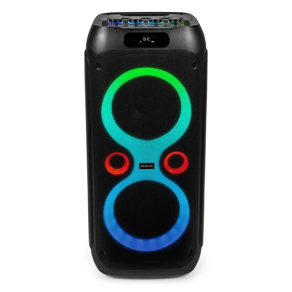 Fenton Core160 – Enceinte Bluetooth Lumineuse – 240 Watts, Autonomie 12H, Micro Inclus