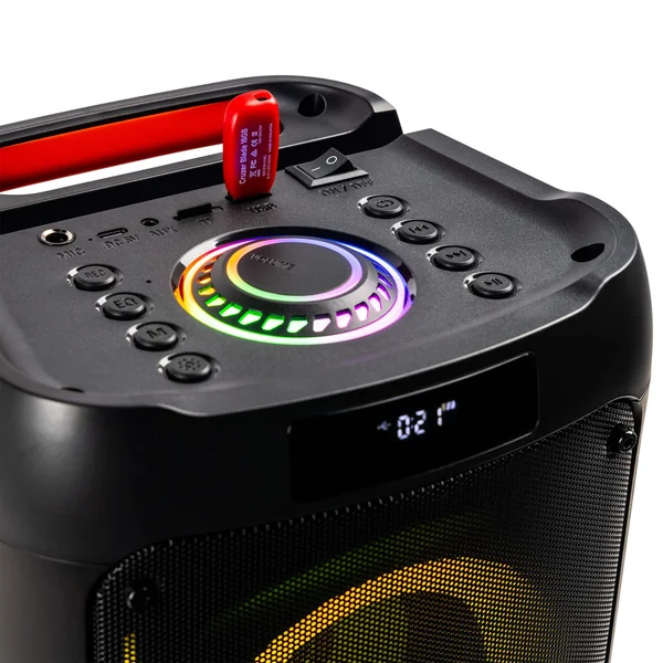 Fenton Core80 – Enceinte Bluetooth Lumineuse – 80 Watts, Autonomie 12H, Micro Inclus
