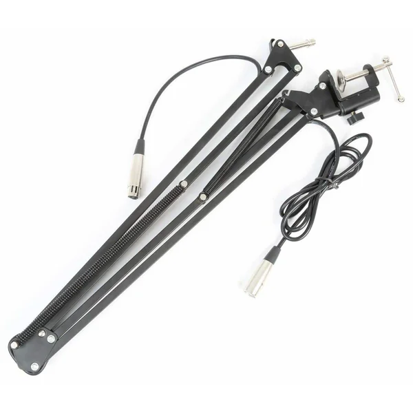 Fenton Kit DM110 - Microphone Dynamique Professionnel avec Son Pied de Table