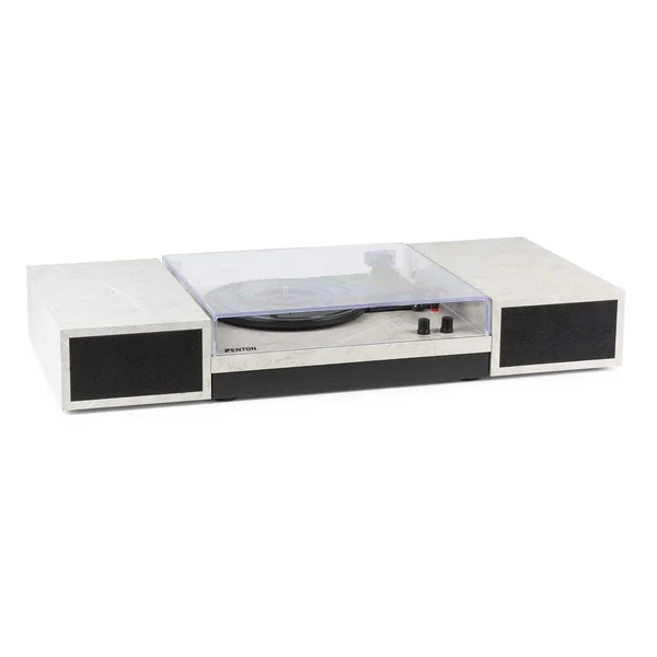 Fenton RP165M Platine Vinyle Bluetooth avec 2 Enceintes - Marbre