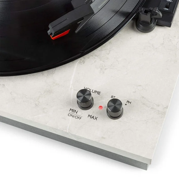 Fenton RP165M Platine Vinyle Bluetooth avec 2 Enceintes - Marbre