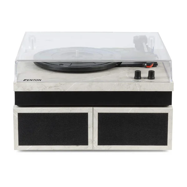 Fenton RP165M Platine Vinyle Bluetooth avec 2 Enceintes - Marbre