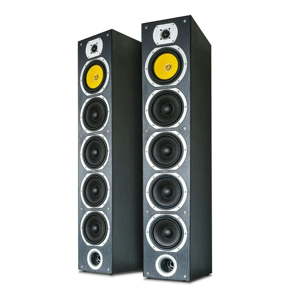 Fenton SHFT57B - Paire Enceintes Passives Colonne Hifi 4 Voies 600W