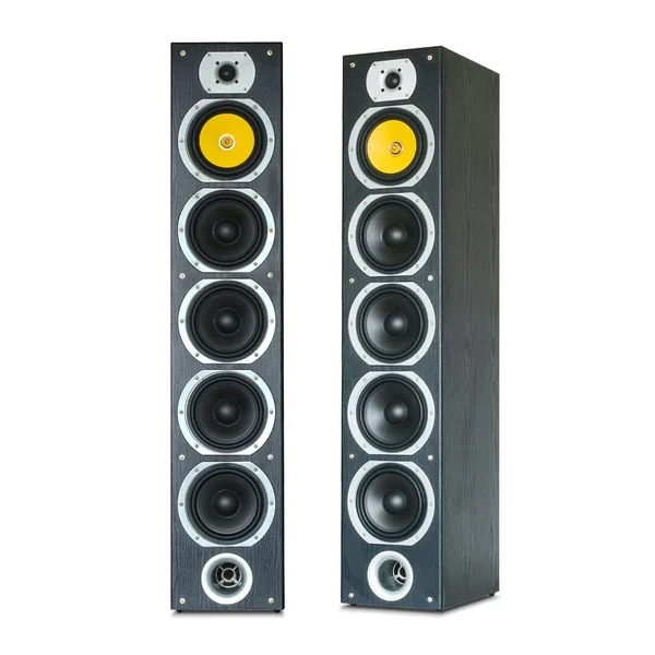 Fenton SHFT57B - Paire Enceintes Passives Colonne Hifi 4 Voies 600W