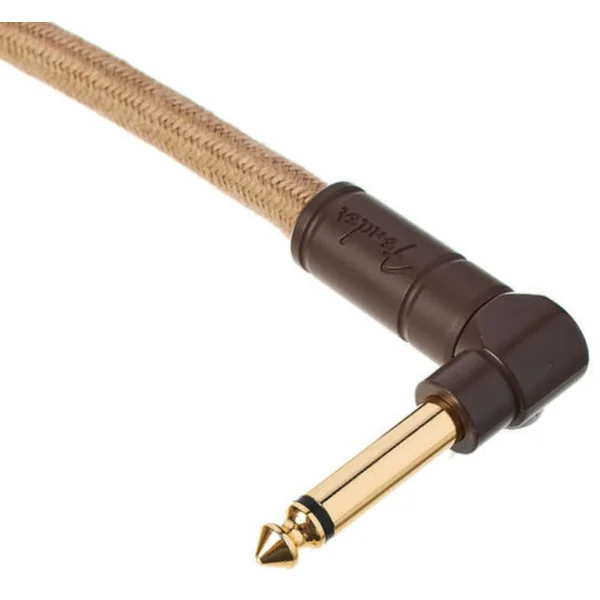 Festival Pure Hemp Instrument Cable, Straight/Angle, 10ft - Natural