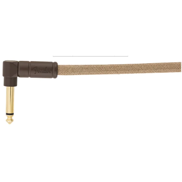 Festival Pure Hemp Instrument Cable, Straight/Angle, 18.6ft - Natural