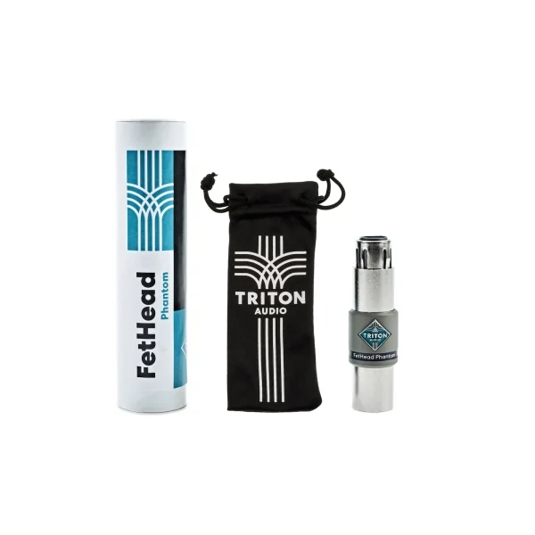 FETHEAD PHANTOM Triton Audio préampli pour microphones statiques + 18dB