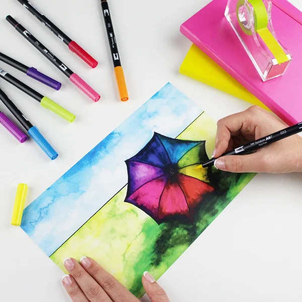 Feutre Dual Brush Pen ABT- Tombow