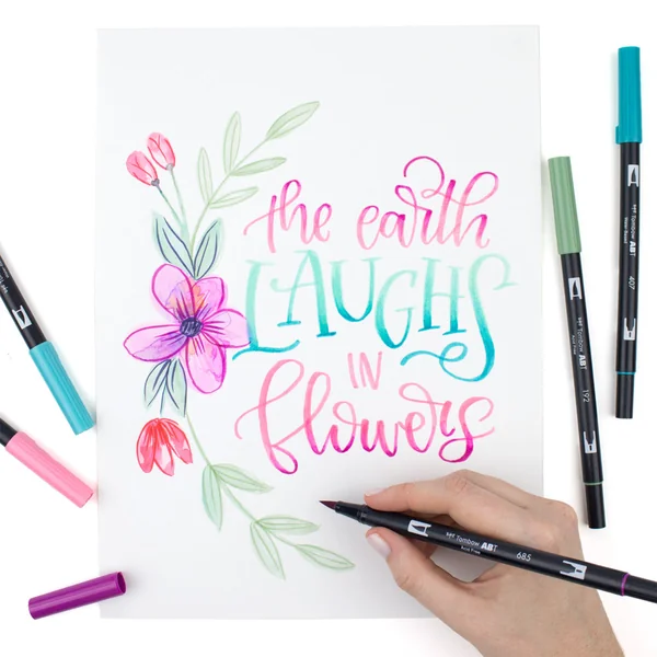 Feutre Dual Brush Pen ABT- Tombow