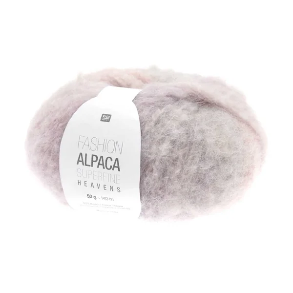 Fil de laine à tricoter Fashion Alpaca Superfine Heavens - Rico Design