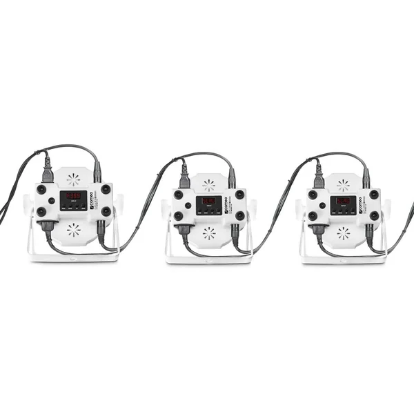 flat par can tri 3 w ir wh