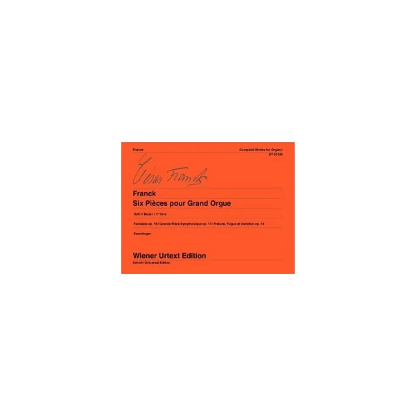 Franck C. Oeuvres Completes Vol 1 Orgue-1