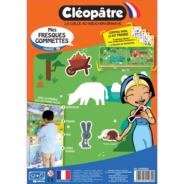 Fresques gommettes - 4 thèmes