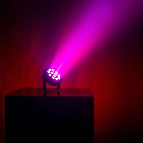 Fuzzix Comet M12 - Pack 4 × PAR LED 12 LED PC | Set Eclairage Compact & Plug-and-Play pour DJs & Mobilisations