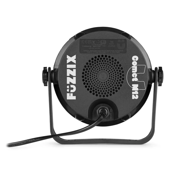 Fuzzix Comet M12 - Pack 4 × PAR LED 12 LED PC | Set Eclairage Compact & Plug-and-Play pour DJs & Mobilisations