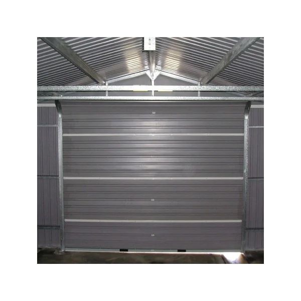 Garage métal Grand Hauteur Anthracite 19,95 m² + kit d'ancrage Garage métallique Garage métal Garage pour voiture