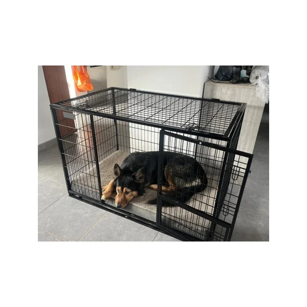 Grande Cage chien Cage chat avec bac récupérateur