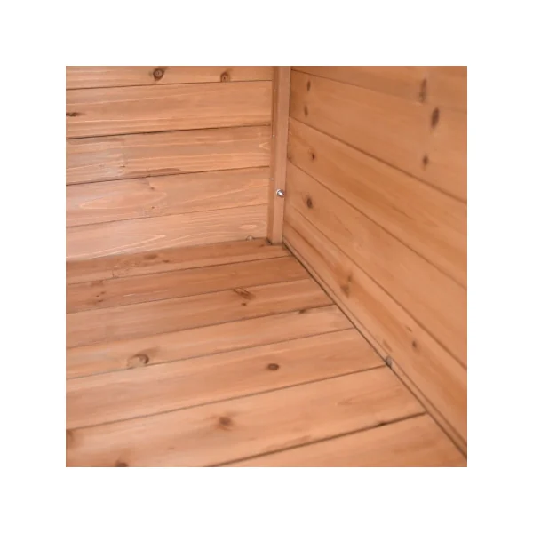Grande Niche pour Chien XL Niche en Pin Massif Niche Double Pente