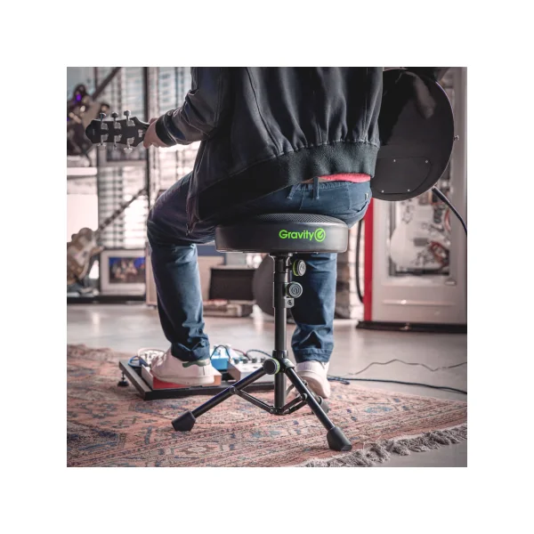 Gravity FD SEAT 1 - Tabouret de musicien réglable en hauteur