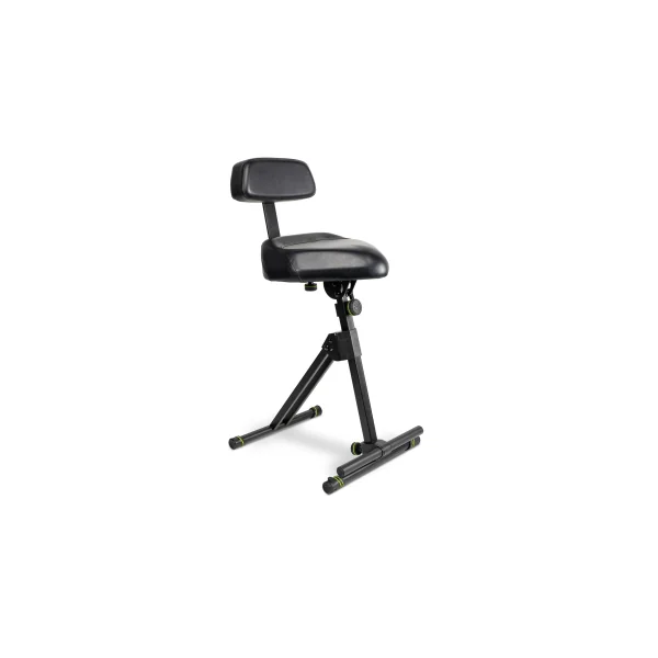 Gravity FM SEAT1 BR - Tabouret réglable en hauteur avec pied et dossier