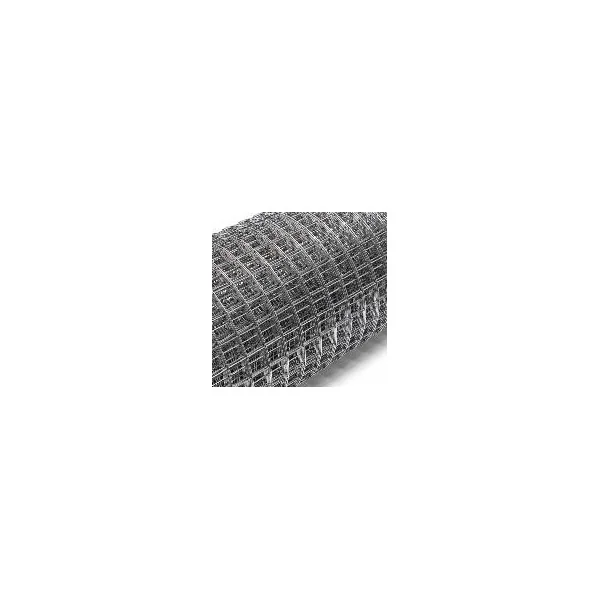 Grillage 25m galvanisé maille carrée 12x12mm hauteur 50 cm
