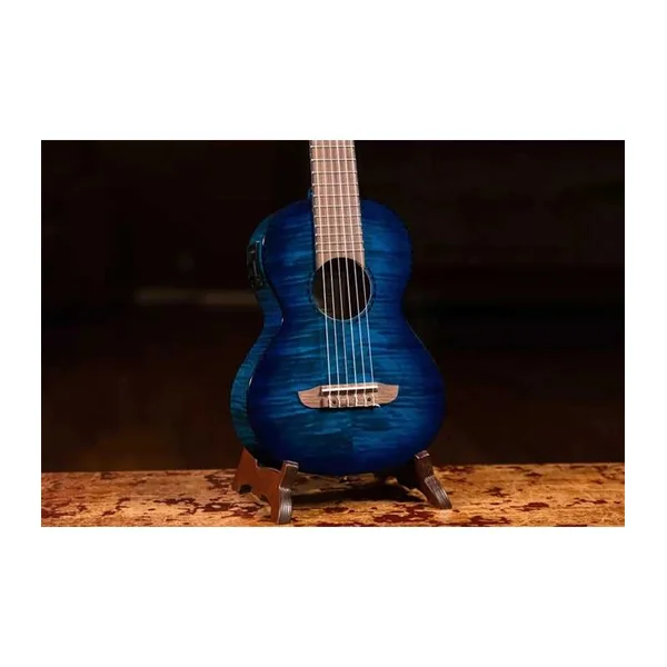 GUITALELE ELECTRO ORTEGA ACAJOU FLAMME