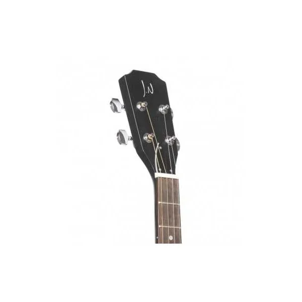 Guitare Cigar Box Electro J.N. Guitars CASK-HOGSCOAL SAPELE NOIR