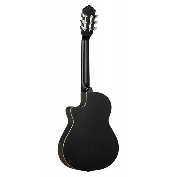 Guitare Classique 3/4 ELECTRO ORTEGA R125 EPICEA, EQ, NOIR
