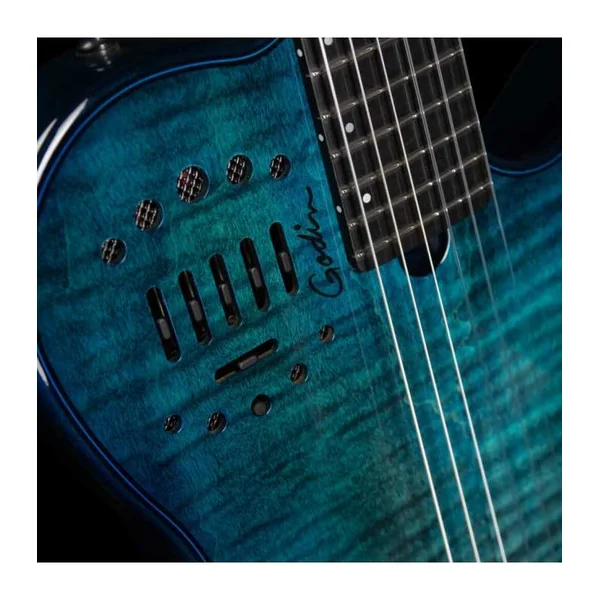Guitare Classique Electro GODIN Multiac Nylon Oceanburst Ltd