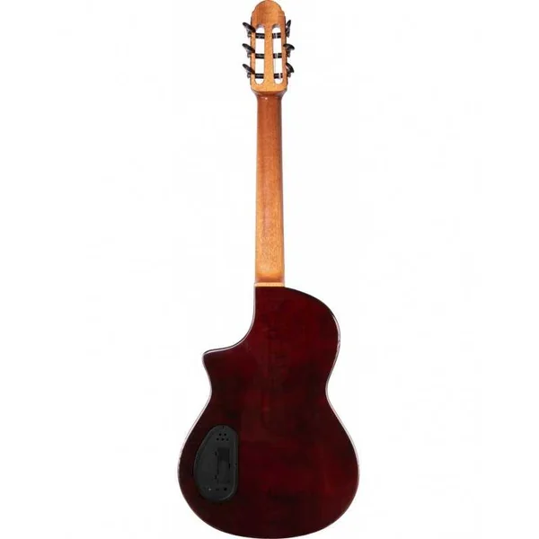 Guitare Classique Electro MARTINEZ Hispania Cognac + Housse