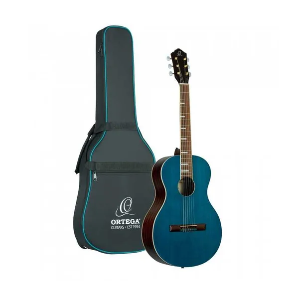 GUITARE CLASSIQUE ORTEGA RANGER PARLOR BLEU