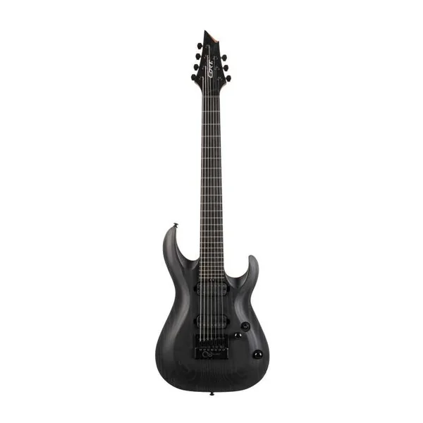 Guitare Electrique 7 Cordes CORT KX707EV EVERTUNE NOIR