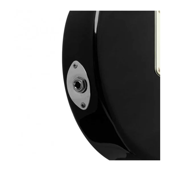 Guitare Electrique CRAFTER CHARLOTE SM CB - ERABLE NOIR + BAG