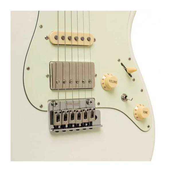 Guitare Electrique CRAFTER CHARLOTE SR OW - PALISS. BLANC + BAG