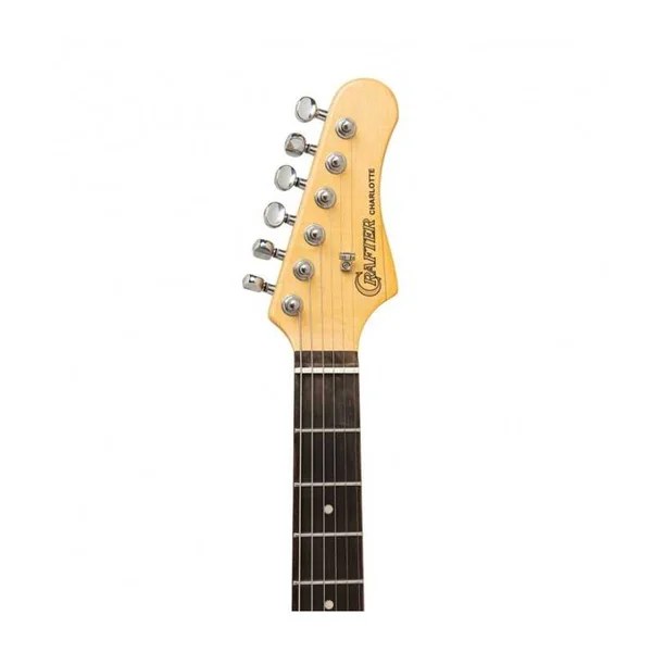 Guitare Electrique CRAFTER CHARLOTE SR OW - PALISS. BLANC + BAG