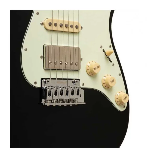 Guitare Electrique CRAFTER SEOUL SVVSR CB - PALISS. COSMIC BLK + BAG