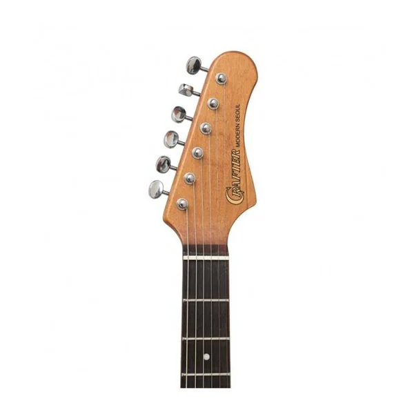 Guitare Electrique CRAFTER SEOUL SVVSR CB - PALISS. COSMIC BLK + BAG