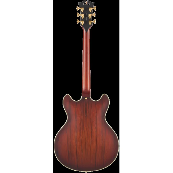 Guitare Electrique D'ANGELICO DC Satin Brown Burst