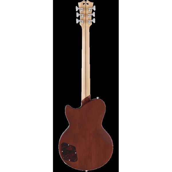 Guitare Electrique D'ANGELICO Deluxe Atlantic Baritone Satin Walnut