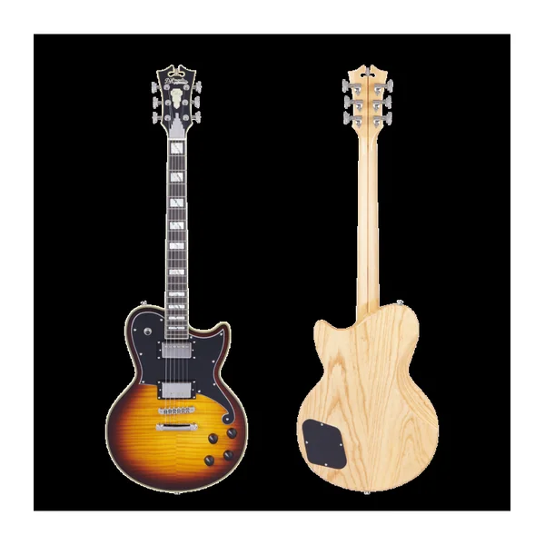 Guitare Electrique D'ANGELICO DELUXE ATLANTIC VINTAGE SUNBURST